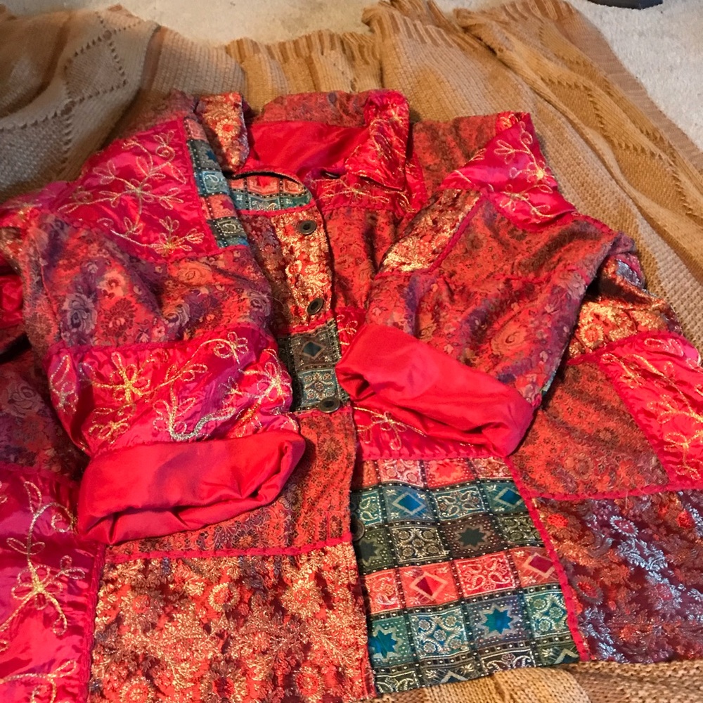 Multicolored Divasize Jacket